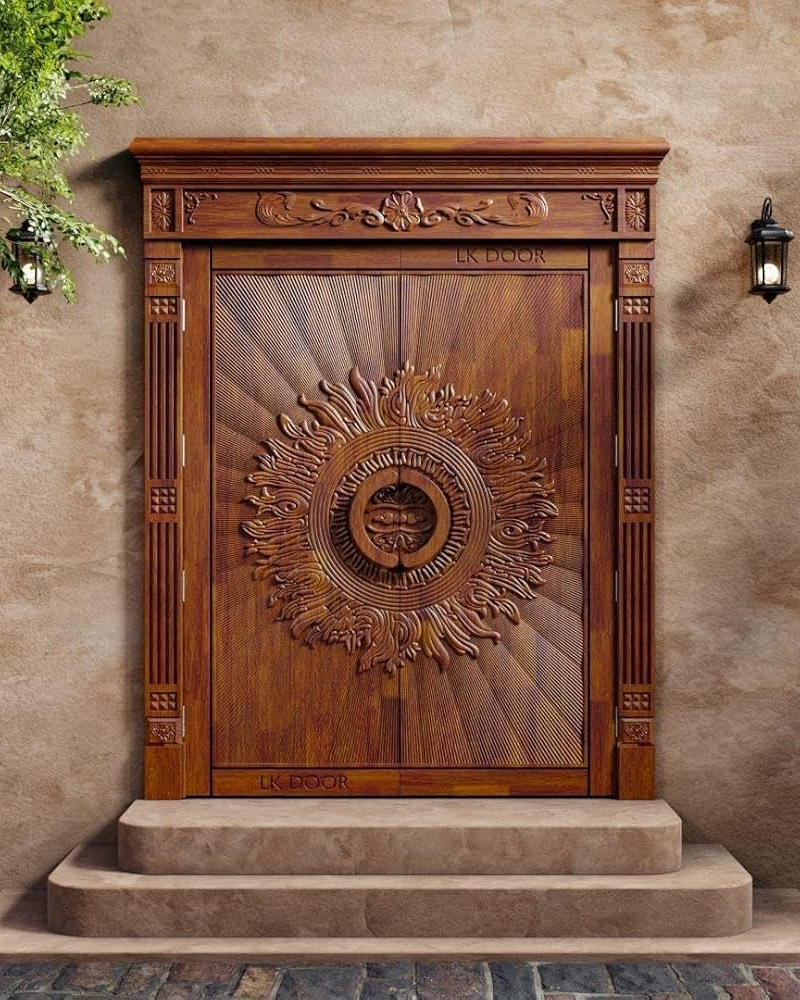 Sagwan Wooden Main Door