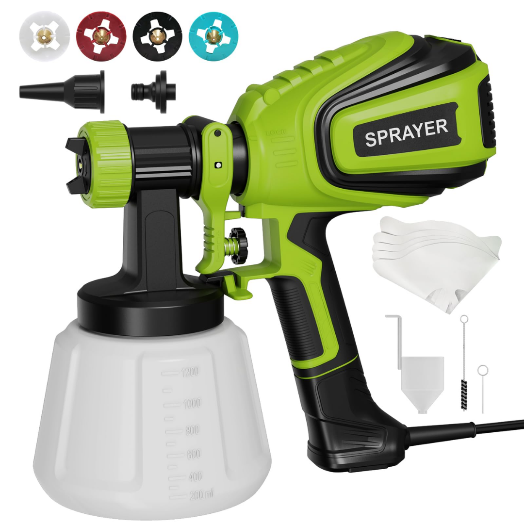 Electric HVLP Paint Spray Gun